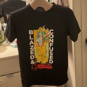 NWOT! Blazed & Confused tshirt
